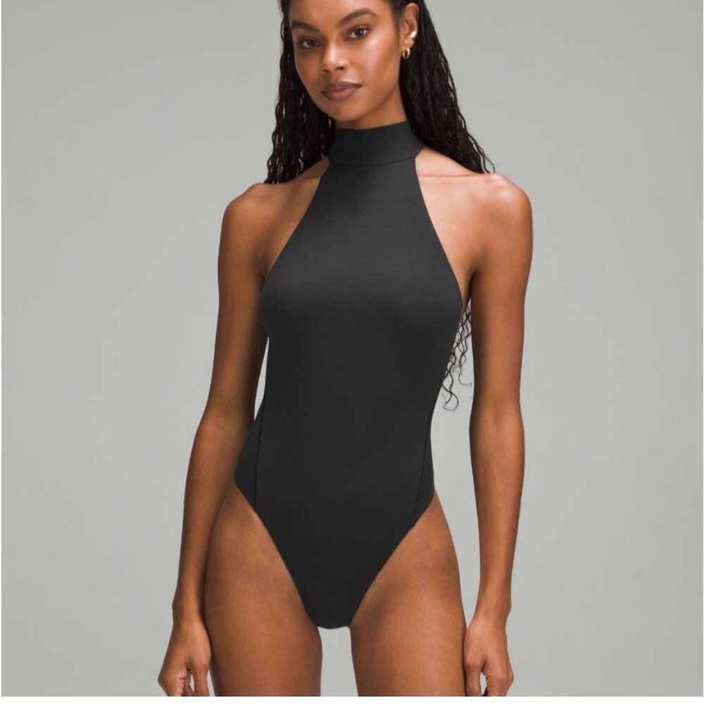 lululemon Wundermost Nulu Mockneck Bodysuit, Sz XL